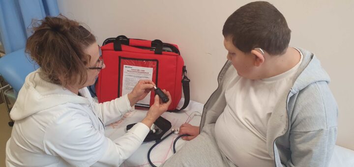 w gabinecie pielęgniarki